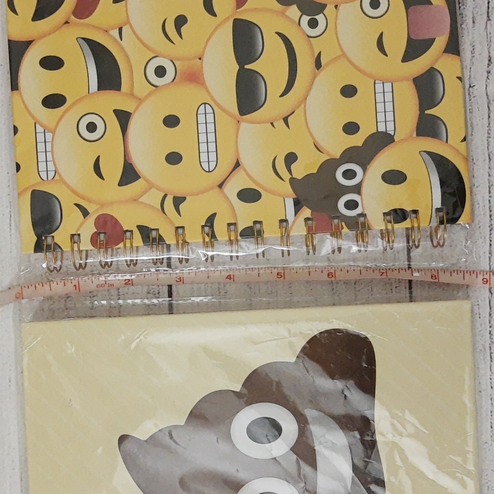 Emoji Notes Bundle - Spiral Journals, Pocket Notepads, Note Cards - 5 Items NEW - Picture 6 of 15